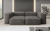 Luxuriöses Snug 2-Sitzer Samtsofa: Modernes Design, Ultrakomfortabel für Ihr Wohnzimmer