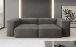 Lade das Bild in den Galerie-Viewer, Luxuriöses Snug 2-Sitzer Samtsofa: Modernes Design, Ultrakomfortabel für Ihr Wohnzimmer
