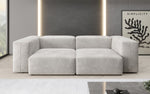 Lade das Bild in den Galerie-Viewer, Luxuriöses Snug 2-Sitzer Samtsofa: Modernes Design, Ultrakomfortabel für Ihr Wohnzimmer
