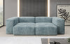 Luxuriöses Cord Designer 2-Sitzer Sofa Snug – Modern, Gemütlich, Vielseitig Farben