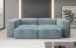 Lade das Bild in den Galerie-Viewer, Luxuriöses Cord Designer 2-Sitzer Sofa Snug – Modern, Gemütlich, Vielseitig Farben
