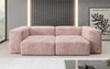 Luxuriöses Cord Designer 2-Sitzer Sofa Snug – Modern, Gemütlich, Vielseitig Farben