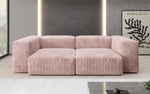 Lade das Bild in den Galerie-Viewer, Luxuriöses Cord Designer 2-Sitzer Sofa Snug – Modern, Gemütlich, Vielseitig Farben

