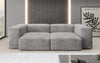 Luxuriöses Cord Designer 2-Sitzer Sofa Snug – Modern, Gemütlich, Vielseitig Farben