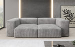 Lade das Bild in den Galerie-Viewer, Luxuriöses Cord Designer 2-Sitzer Sofa Snug – Modern, Gemütlich, Vielseitig Farben
