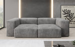 Lade das Bild in den Galerie-Viewer, Luxuriöses Cord Designer 2-Sitzer Sofa Snug – Modern, Gemütlich, Vielseitig Farben
