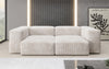 Luxuriöses Cord Designer 2-Sitzer Sofa Snug – Modern, Gemütlich, Vielseitig Farben