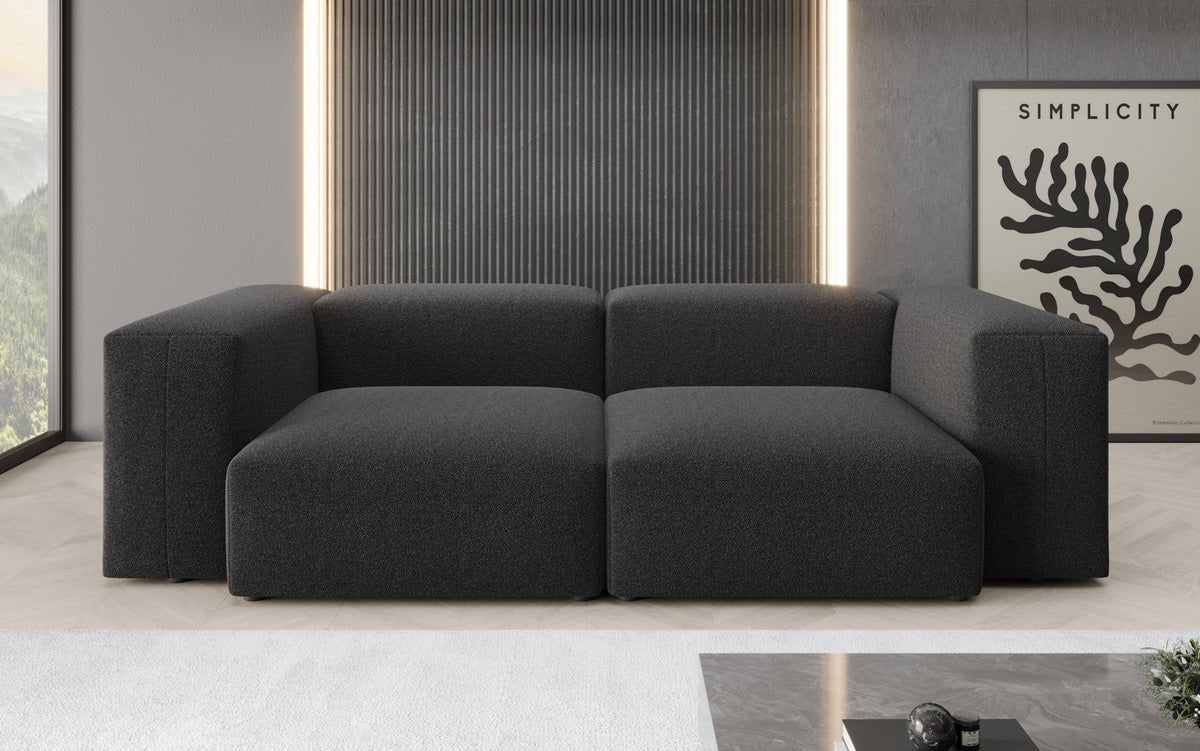 Designer 2-Sitzer Sofa Snug Bouclé – Modern, Gemütlich, Stilvoll, Luxuriös