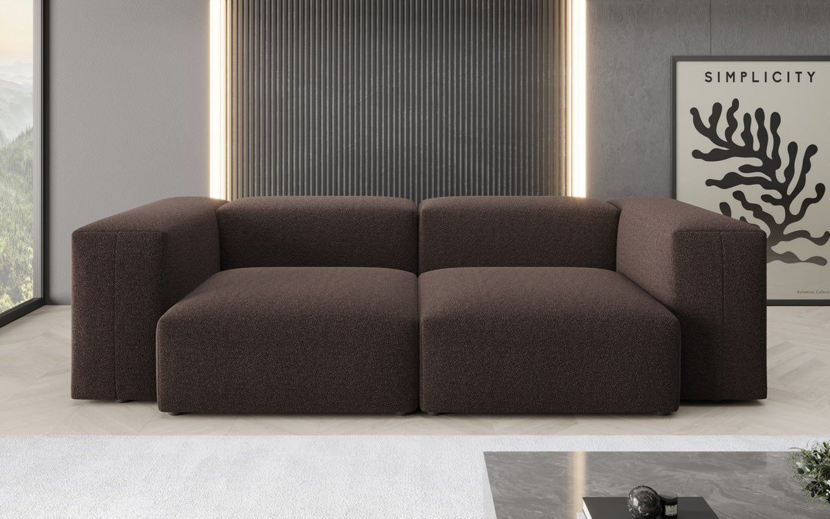 Designer 2-Sitzer Sofa Snug Bouclé – Modern, Gemütlich, Stilvoll, Luxuriös