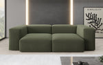 Lade das Bild in den Galerie-Viewer, Designer 2-Sitzer Sofa Snug Bouclé – Modern, Gemütlich, Stilvoll, Luxuriös
