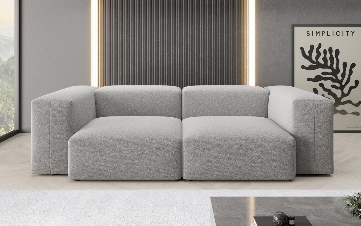 Designer 2-Sitzer Sofa Snug Bouclé – Modern, Gemütlich, Stilvoll, Luxuriös