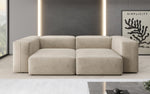 Lade das Bild in den Galerie-Viewer, Luxuriöses Snug 2-Sitzer Samtsofa: Modernes Design, Ultrakomfortabel für Ihr Wohnzimmer
