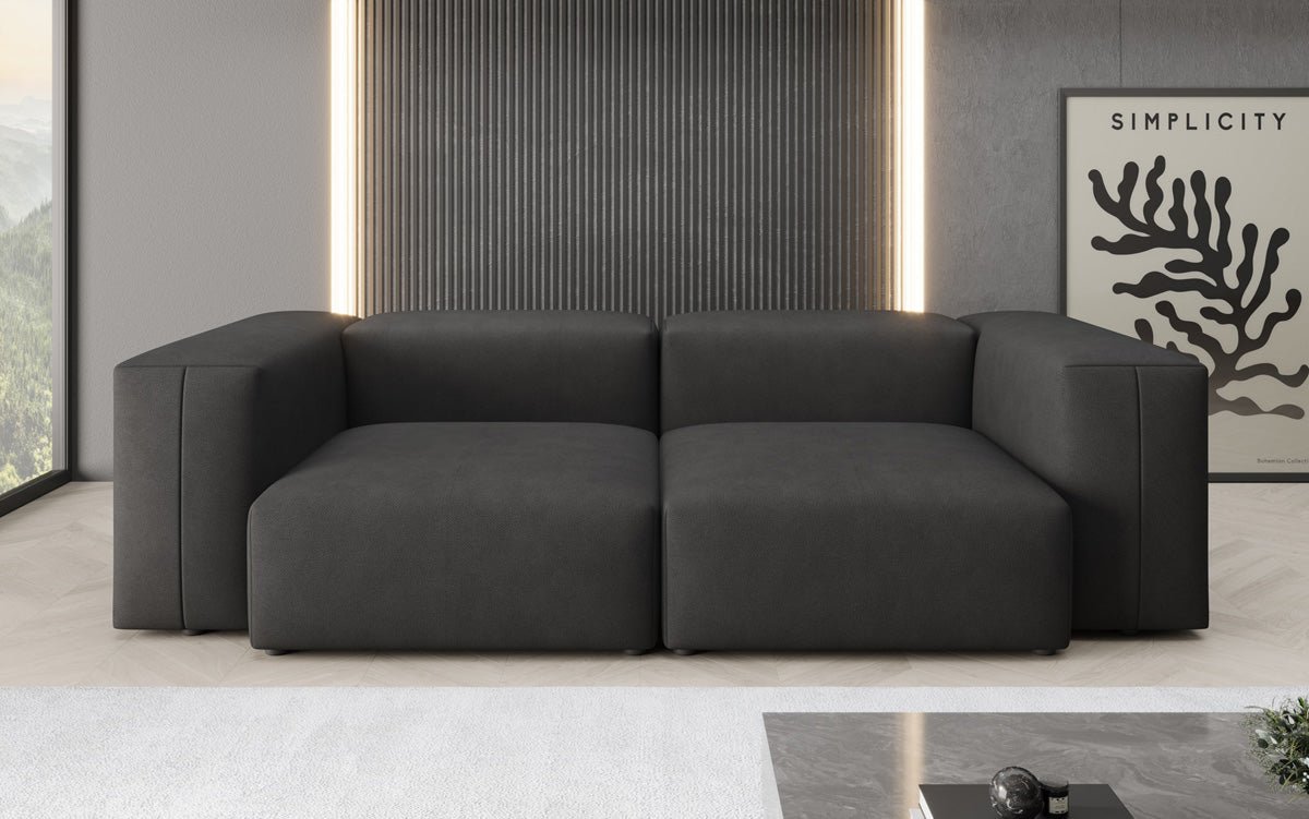 Designer Gemütliches 2-Sitzer Stoffsofa: Modern, Komfortabel & Stylisch für Ihr Zuhause