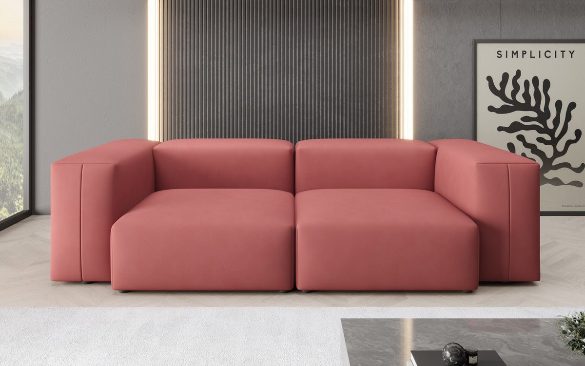 Designer Gemütliches 2-Sitzer Stoffsofa: Modern, Komfortabel & Stylisch für Ihr Zuhause
