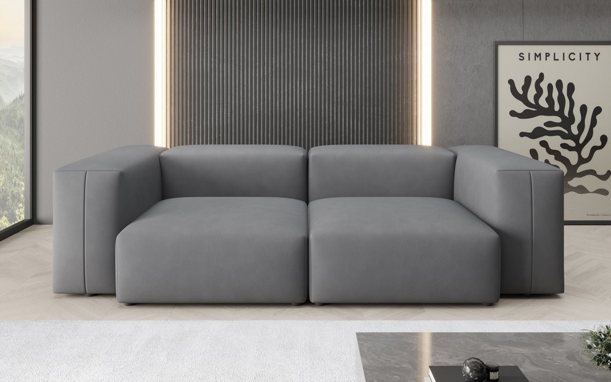 Designer Gemütliches 2-Sitzer Stoffsofa: Modern, Komfortabel & Stylisch für Ihr Zuhause