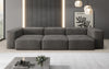 Luxuriöses Designer 3-Sitzer Samtsofa Snug – Komfortables Wohnzimmer Sofa mit Stil