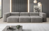 Luxuriöses Designer 3-Sitzer Samtsofa Snug – Komfortables Wohnzimmer Sofa mit Stil