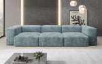 Lade das Bild in den Galerie-Viewer, Gemütliches Designer 3-Sitzer Cordsofa Snug für modernes Wohnzimmer – Stilvoller Komfort
