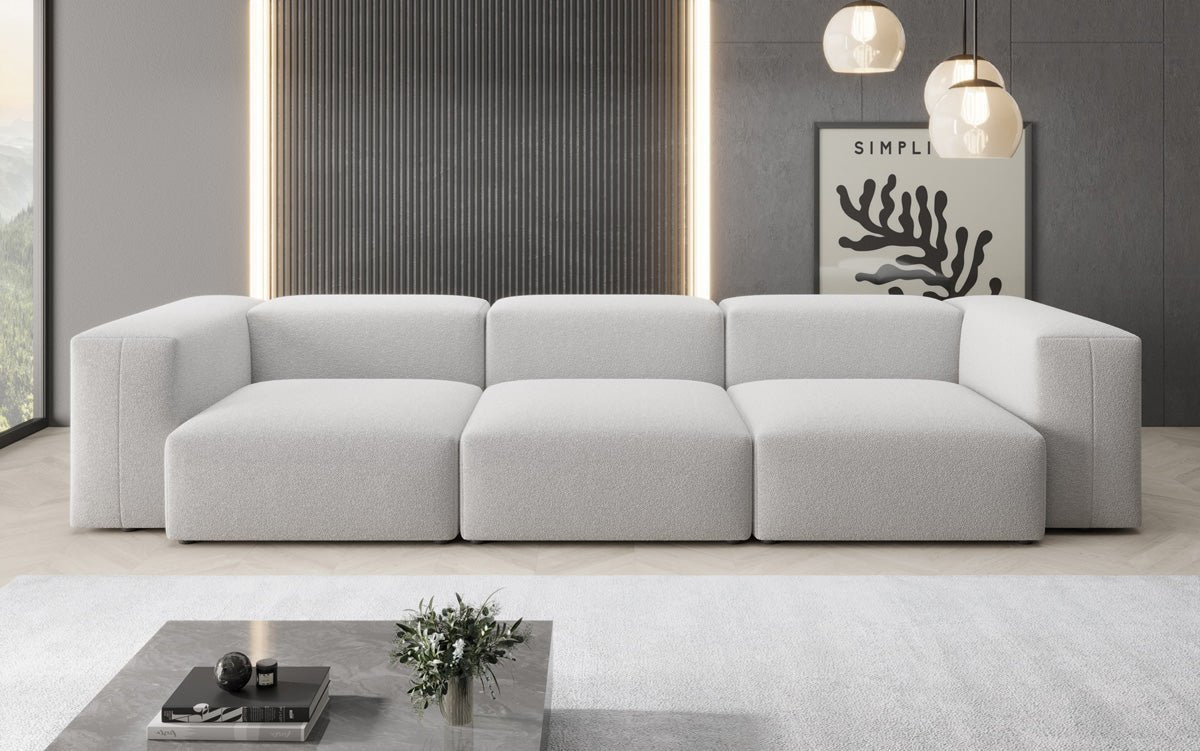 Luxuriöses Designer 3-Sitzer Sofa Snug aus Bouclé – Gemütlicher Komfort für Ihr Wohnzimmer