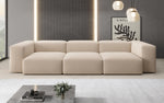 Lade das Bild in den Galerie-Viewer, Luxuriöses Designer 3-Sitzer Sofa Snug aus Bouclé – Gemütlicher Komfort für Ihr Wohnzimmer
