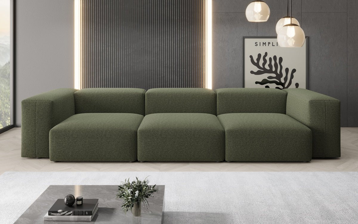 Luxuriöses Designer 3-Sitzer Sofa Snug aus Bouclé – Gemütlicher Komfort für Ihr Wohnzimmer
