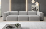 Lade das Bild in den Galerie-Viewer, Luxuriöses Designer 3-Sitzer Sofa Snug aus Bouclé – Gemütlicher Komfort für Ihr Wohnzimmer
