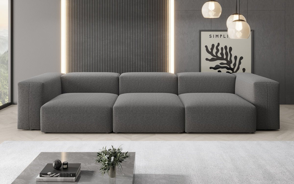 Luxuriöses Designer 3-Sitzer Sofa Snug aus Bouclé – Gemütlicher Komfort für Ihr Wohnzimmer