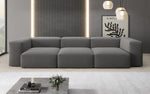 Lade das Bild in den Galerie-Viewer, Luxuriöses Designer 3-Sitzer Sofa Snug aus Bouclé – Gemütlicher Komfort für Ihr Wohnzimmer
