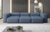 Designer 3-Sitzer Sofa Snug: Luxuriöses Stoff-Sofa für modernes Wohnzimmer