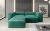 Luxuriöses L-Sofa Snug Mini Samt: Modulares Ecksofa für ultimativen Komfort
