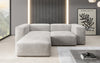 Luxuriöses L-Sofa Snug Mini Samt: Modulares Ecksofa für ultimativen Komfort