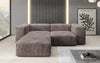 Luxuriöses L-Sofa Snug Mini: Modulares Ecksofa aus Cordstoff für modernes Wohnen