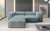 Luxuriöses L-Sofa Snug Mini: Modulares Ecksofa aus Cordstoff für modernes Wohnen