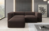 Luxuriöses Designer L-Sofa Snug Mini aus edlem Bouclé-Stoff für Ihr Zuhause