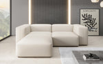 Lade das Bild in den Galerie-Viewer, Luxuriöses L-Sofa Snug Mini: Modernes Stoff-Ecksofa für Ihr Wohnzimmer
