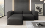 Lade das Bild in den Galerie-Viewer, Luxuriöses L-Sofa Snug Mini: Modernes Stoff-Ecksofa für Ihr Wohnzimmer
