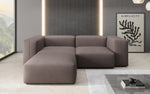 Lade das Bild in den Galerie-Viewer, Luxuriöses L-Sofa Snug Mini: Modernes Stoff-Ecksofa für Ihr Wohnzimmer
