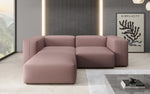 Lade das Bild in den Galerie-Viewer, Luxuriöses L-Sofa Snug Mini: Modernes Stoff-Ecksofa für Ihr Wohnzimmer

