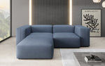 Lade das Bild in den Galerie-Viewer, Luxuriöses L-Sofa Snug Mini: Modernes Stoff-Ecksofa für Ihr Wohnzimmer
