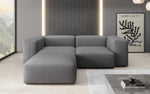 Lade das Bild in den Galerie-Viewer, Luxuriöses L-Sofa Snug Mini: Modernes Stoff-Ecksofa für Ihr Wohnzimmer
