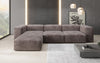 Modernes Designer L-Sofa Ecksofa aus Cordstoff – Bequem, Modular & Stilvoll