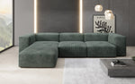 Lade das Bild in den Galerie-Viewer, Modernes Designer L-Sofa Ecksofa aus Cordstoff – Bequem, Modular &amp; Stilvoll
