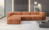 Modernes Designer L-Sofa Ecksofa aus Cordstoff – Bequem, Modular & Stilvoll