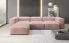 Modernes Designer L-Sofa Ecksofa aus Cordstoff – Bequem, Modular & Stilvoll