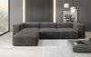 Modernes Designer L-Sofa Ecksofa aus Cordstoff – Bequem, Modular & Stilvoll