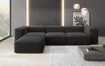Lade das Bild in den Galerie-Viewer, Gemütliches L-Sofa aus Bouclé: Luxus und Komfort für Ihr Zuhause

