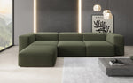 Lade das Bild in den Galerie-Viewer, Gemütliches L-Sofa aus Bouclé: Luxus und Komfort für Ihr Zuhause
