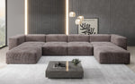 Lade das Bild in den Galerie-Viewer, Luxuriöses U-Sofa Snug im Cord-Design – Modern, Gemütlich, Großzügig für Ihr Wohnzimmer
