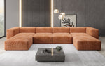 Lade das Bild in den Galerie-Viewer, Luxuriöses U-Sofa Snug im Cord-Design – Modern, Gemütlich, Großzügig für Ihr Wohnzimmer
