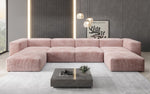 Lade das Bild in den Galerie-Viewer, Luxuriöses U-Sofa Snug im Cord-Design – Modern, Gemütlich, Großzügig für Ihr Wohnzimmer
